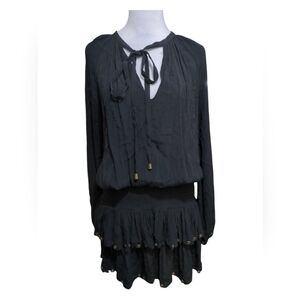 MUCHE MACHETE  DRESS one size COLO BLACK